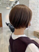 アーロン(aaron)&nbsp;【サロンワーク】ナチュラルショート。