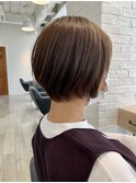 【サロンワーク】ナチュラルショート。