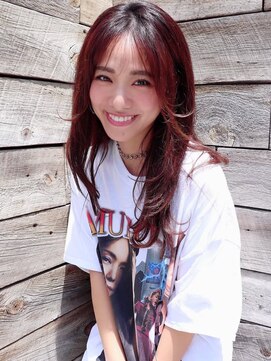 セシルヘアー 神戸元町店(Cecil hair) 風になびくレイヤースタイル