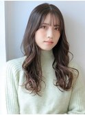 大人ロングウェーブスタイル
