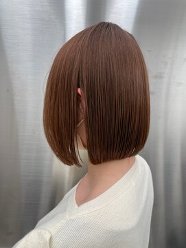 クイーン バイ ノイズ 西院(QUEEN by noism) ぷつっとボブ×小顔バング ショートボブ