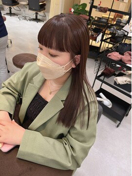 ヘアーポケット リタ(HAIR POCKET ritta) ワイドバング×ミルキーブラウンカラー