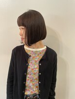 ヘアーサロン オーツー(HAIR SALON O+O) 前下がりの可愛すぎないワンレングスボブ☆