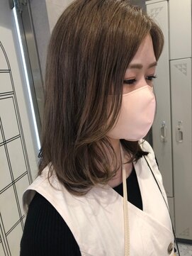 ジーナ 北千住(Zina) 韓国ヘア*艶髪*パールベージュ【Zina北千住】