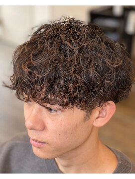 ヘア ラボ トアル(hair labo toaru) プードルパーマ×マッシュ