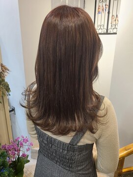 ヘア ケア ディエイチケー(HAIR CARE DHK) パープルブラウンで艶髪