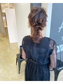 結婚式お呼ばれダウンアレンジ