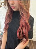 ロングスタイル×デザインカラー