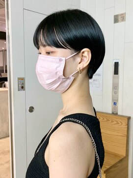 アイティーバイアルバム 下北沢店(IT by ALBUM) マッシュショート_インナーグレージュマチルダボブ_ba410962