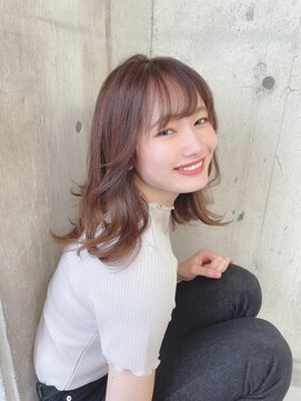 エル バイ ロンド 関(elle by Lond) [elle by lond]栗原　瑠世　外ハネくびれミディアム