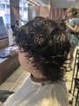 リーオオサカ(Lee Osaka) メンズウルフパーマ♪外ハネでセットしやすい大人パーマ★
