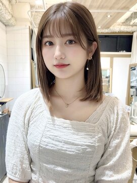 プラグ バイ ネオリーブ(plug by neolive) 似合わせカット×髪質改善 [縮毛矯正/レイヤーカット]韓国T〇