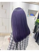 ダブルカラー/ラベンダーカラー/原宿/韓国/髪質改善/