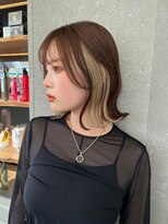 ロンドヴァリー 渋谷店(Lond vallee)&nbsp;オシャレ女子に人気なインナーカラーベージュ！！