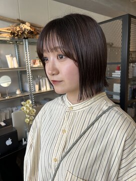 クリアオブヘアー リット(CLEAR of hair LiT) 切りっぱなしボブ