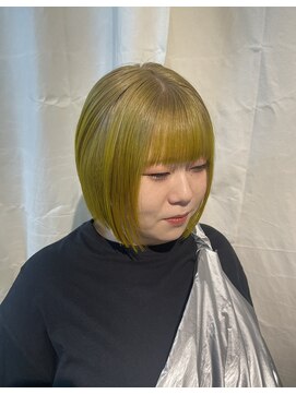 オンザ(ONTHE) ＊roots color＊   ベージュ×