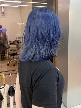 パークレーン アイス イヴェン(park lane ICI yeven) ブルーカラー/ハイトーン/ウルフ/レイヤー