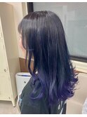 【グラデーション/ラベンダー/パープル】20代30代40代50代