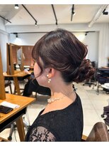 ガーデン ジングウマエ(GARDEN jingumae)&nbsp;星華,黒髪,ボブルフ,ネビージュ,小顔,ワンレンd12