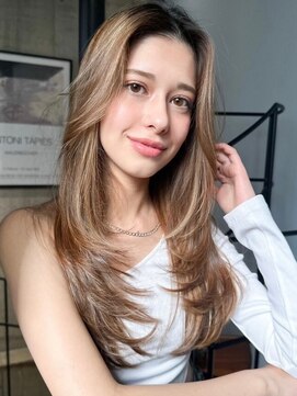 アッシュ 祐天寺店(Ash) 髪質改善/小顔ショートカット/透明感カラー/レイヤー/Aujua