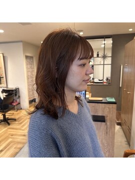 アルマヘアー(Alma hair by murasaki) ◎レイヤースタイルのオレンジカラー◎