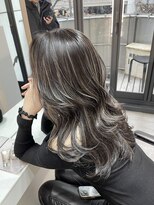 ブレンド 渋谷(BLend)&nbsp;マチルダボブ前髪ハイライトカラー