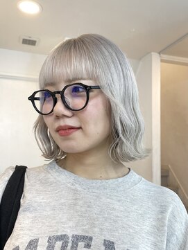 ミーム 原宿 表参道(meme) ◎ブロンドヘアダブルカラーハイトーンカラーケアブリーチ#原宿