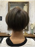 前下がり