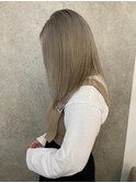 ミルクティーベージュカラーケアブリーチカラーピンクベージュ