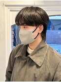 【白石】2wayバングシースルーマッシュ韓国メンズヘア原宿