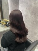 韓国風巻き髪×透明感カラー×髪質改善