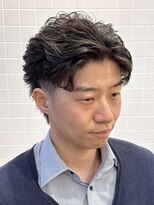 ゼロスバーバー(0's BARBER SHOP)&nbsp;フェザーパーマ/ショート/ツイスパ/ニュアンス