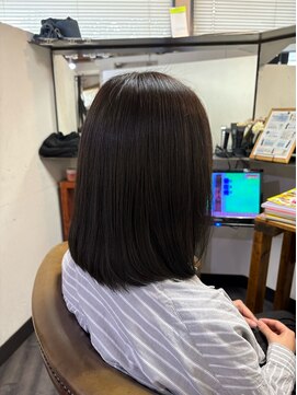 カミケン 方木田店(kamiken.) 大人のダークグレージュカラー【カミケン方木田/福島】