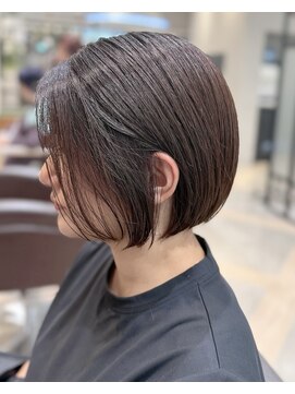 ザザ シンジュク(ZA/ZA shinjuku) ぱつっとミニボブ