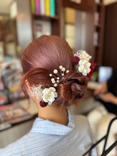【特別な日を華やかに】ヘアもメイクも着付けもネイルも全て当店にお任せください！