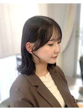 シェス 梅田茶屋町(shes) くびれボブ×顔周りカット/アリサ