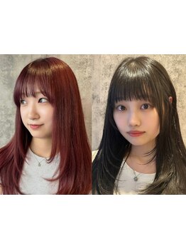 髪の状態をしっかりカウンセリングし、一人ひとりのお悩みに合わせて丁寧に施術します♪