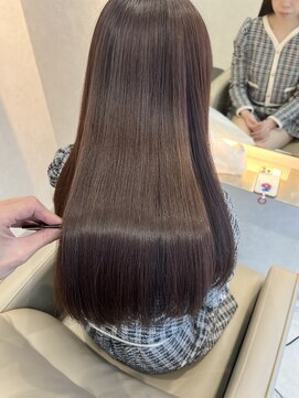 美髪＊エアリーロング＊Pink Beige＊髪質改善＊ZinaMaison札幌