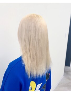 ケアブリーチ/カラー/ホワイトブロンド