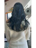 ラック 津田沼(LUCK) 深緑/ケアブリーチダブルカラーインナーカラー