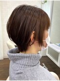 宇都宮ショートヘアハンサムショートボブレイヤーウルフカット