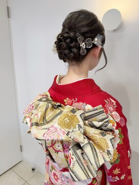 クオーレ ヘアーアンドエステティックサロン(CUORE HAIR ESTHETIC SALON) 成人式着付けヘアセット
