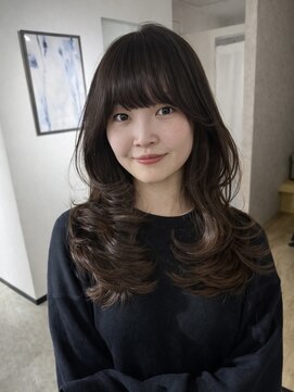エトワ 中央店(etoi) 大分韓国ヘアハッシュカットレイヤーミディアムレイヤーかるめ