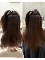 シンシア 銀座(sinsia)&nbsp;40代　根元の強い癖悩みも酸性ストレートで解消！[30代40代50代]