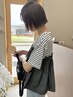 【持続力抜群】ホリスティックカラー＋カット＋マイクロバブル＋髪質改善ケア