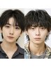 【リピート大好評◎】《メンズカット＋眉パーマ＋炭酸シャンプー》池下/今池