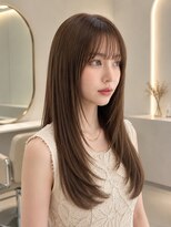 コヴァ バイ ボクノ 荻窪(COVA by bokuno)&nbsp;「髪質改善カラーで叶う韓国風艶髪レイヤー」2