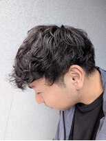 パウダーヘアー(powder hair)&nbsp;ナチュラルメンズスタイル