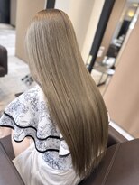リオリス ヘア サロン(Rioris hair salon)&nbsp;オリーブグレージュ/艶髪ロング