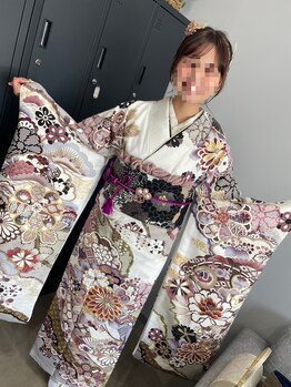 ルシードスタイルベル(LUCID STYEL BELLE)の写真/特別な一日に華を添える。着付け×ヘアセットのトータルプロデュースで、誰よりも素敵なあなたに♪